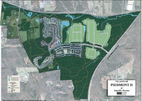 Villages of Piedmont II Illustrative Plan