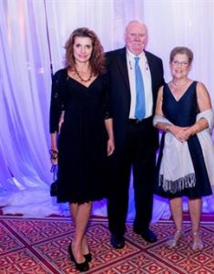 Nan and Art Walsh with Barbara Rapaport (right.)